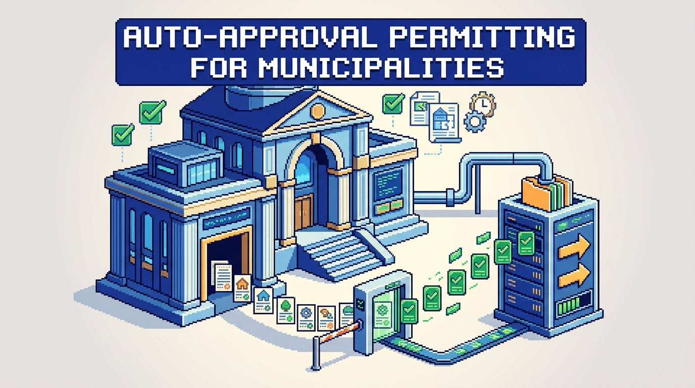 How to implement auto-approval permitting for municipalities