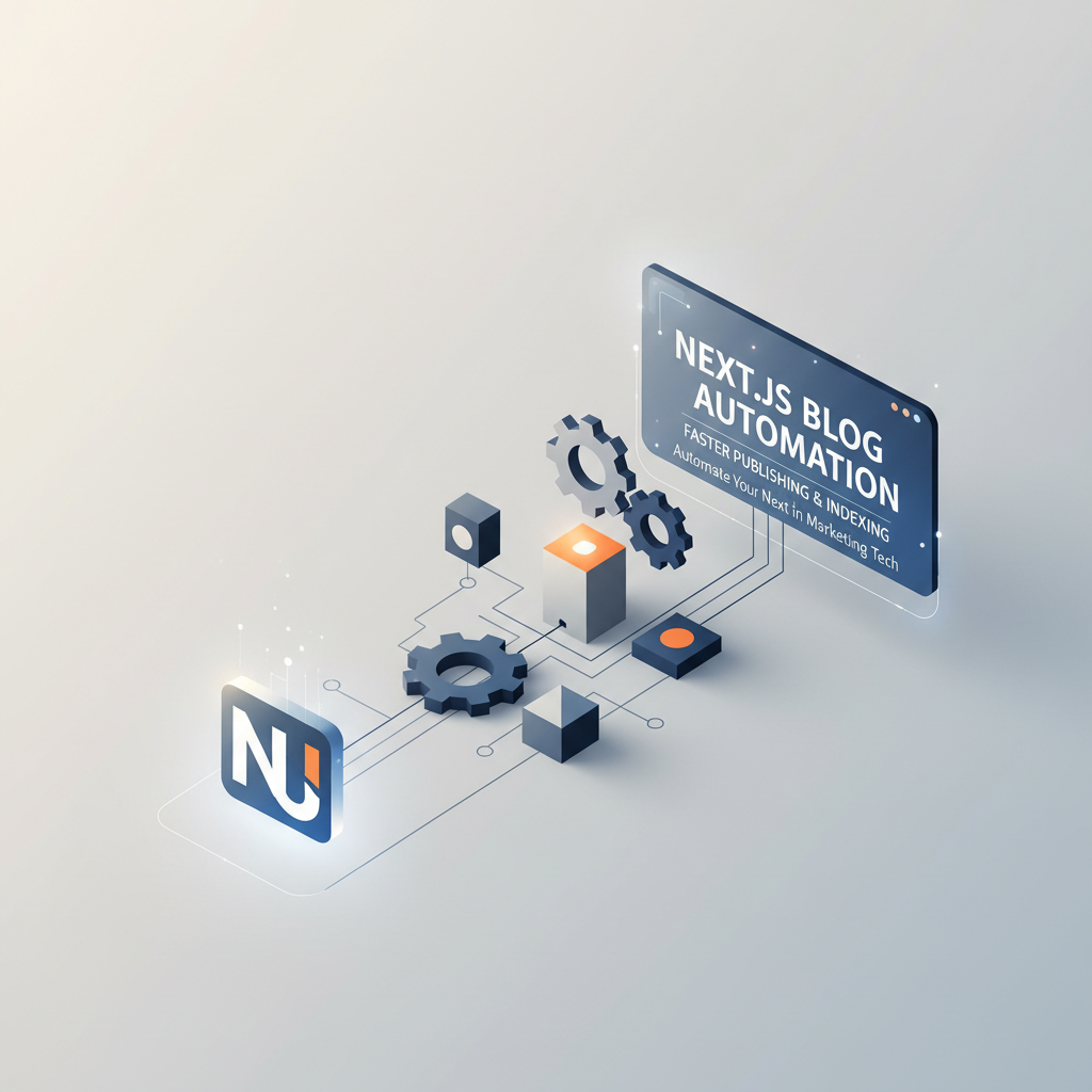 Next.js blog automation for faster publishing and indexing