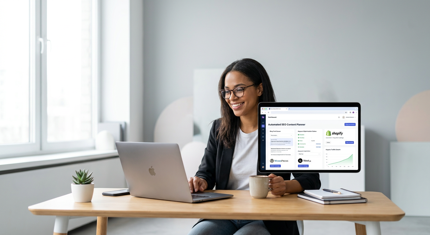 Automated SEO Blog Posts for Shopify, WordPress, and Next.js