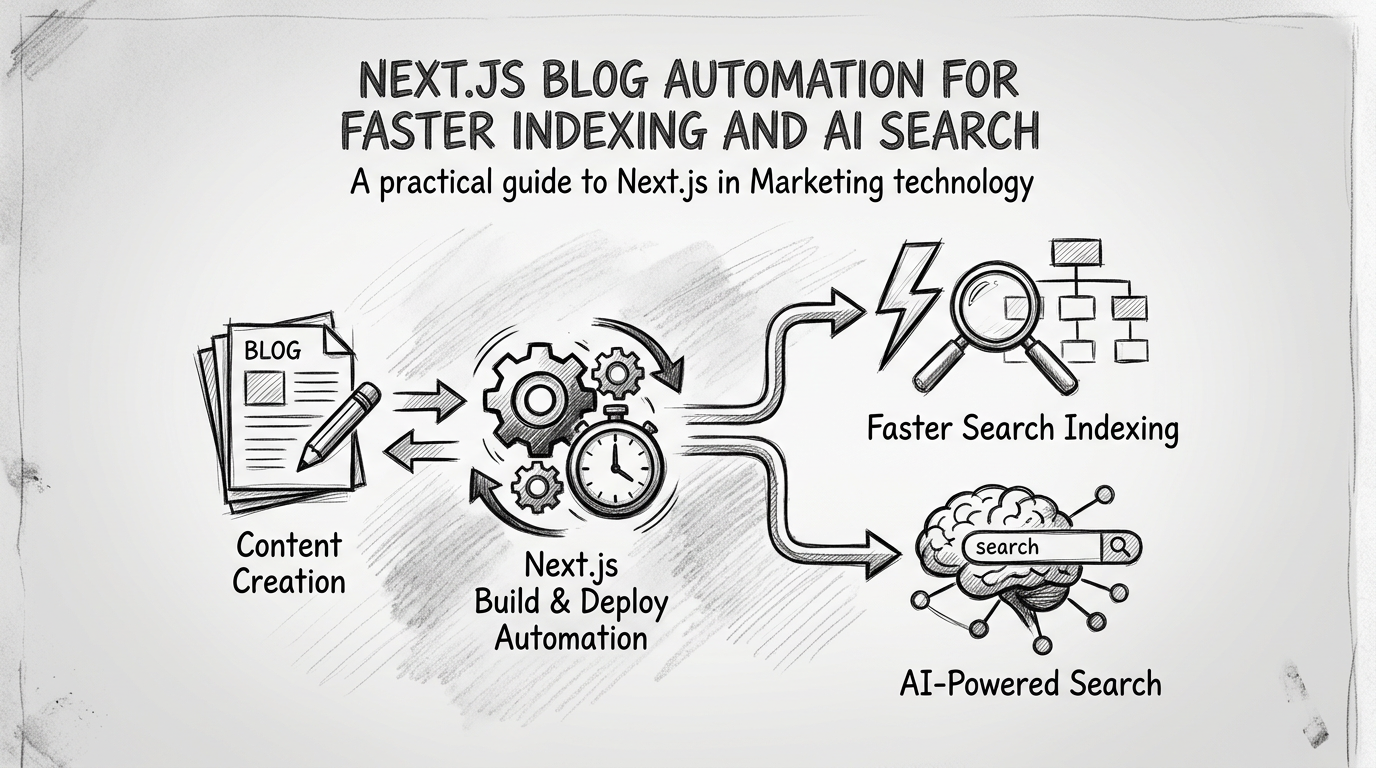 Next.js blog automation for faster indexing and AI search