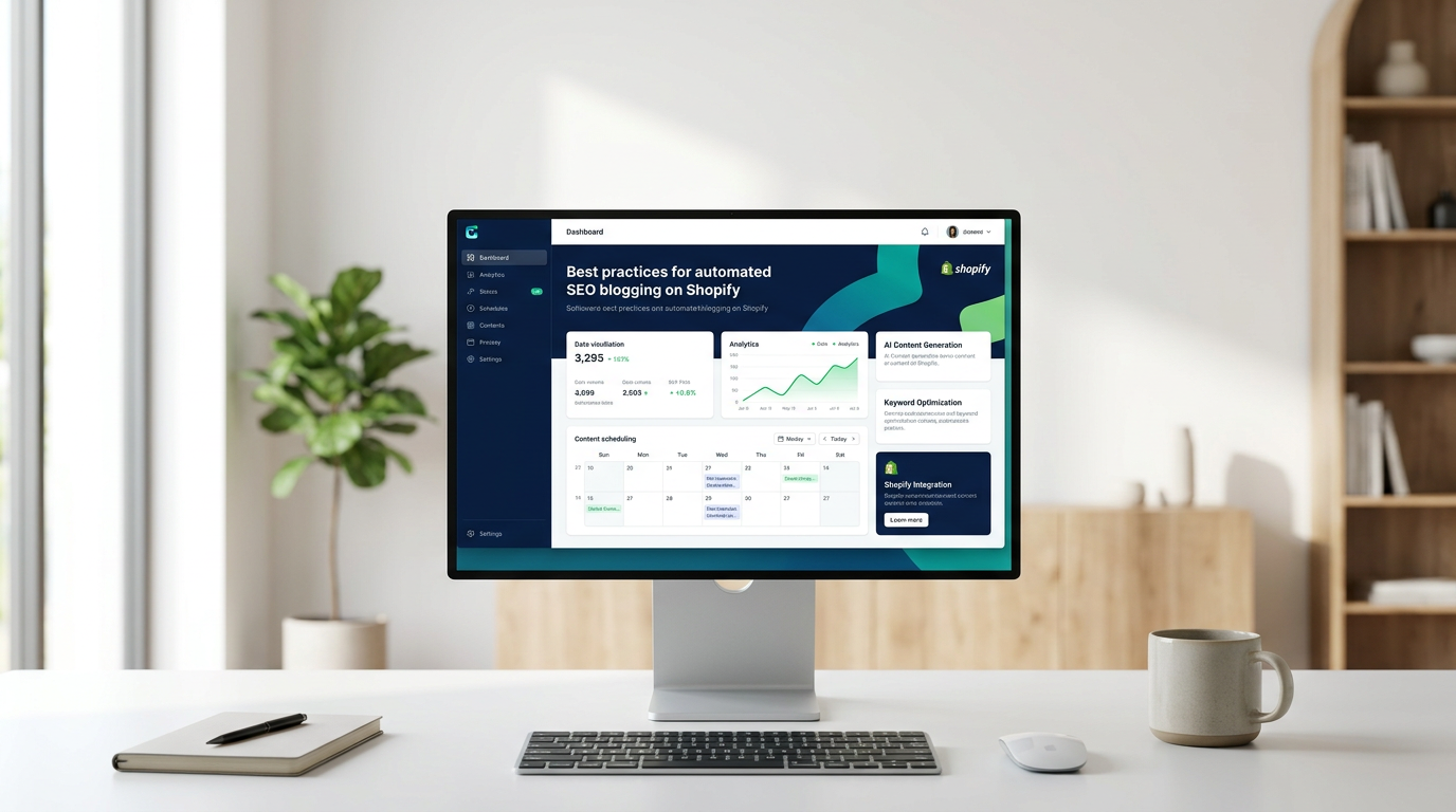 Best practices for automated SEO blogging on Shopify