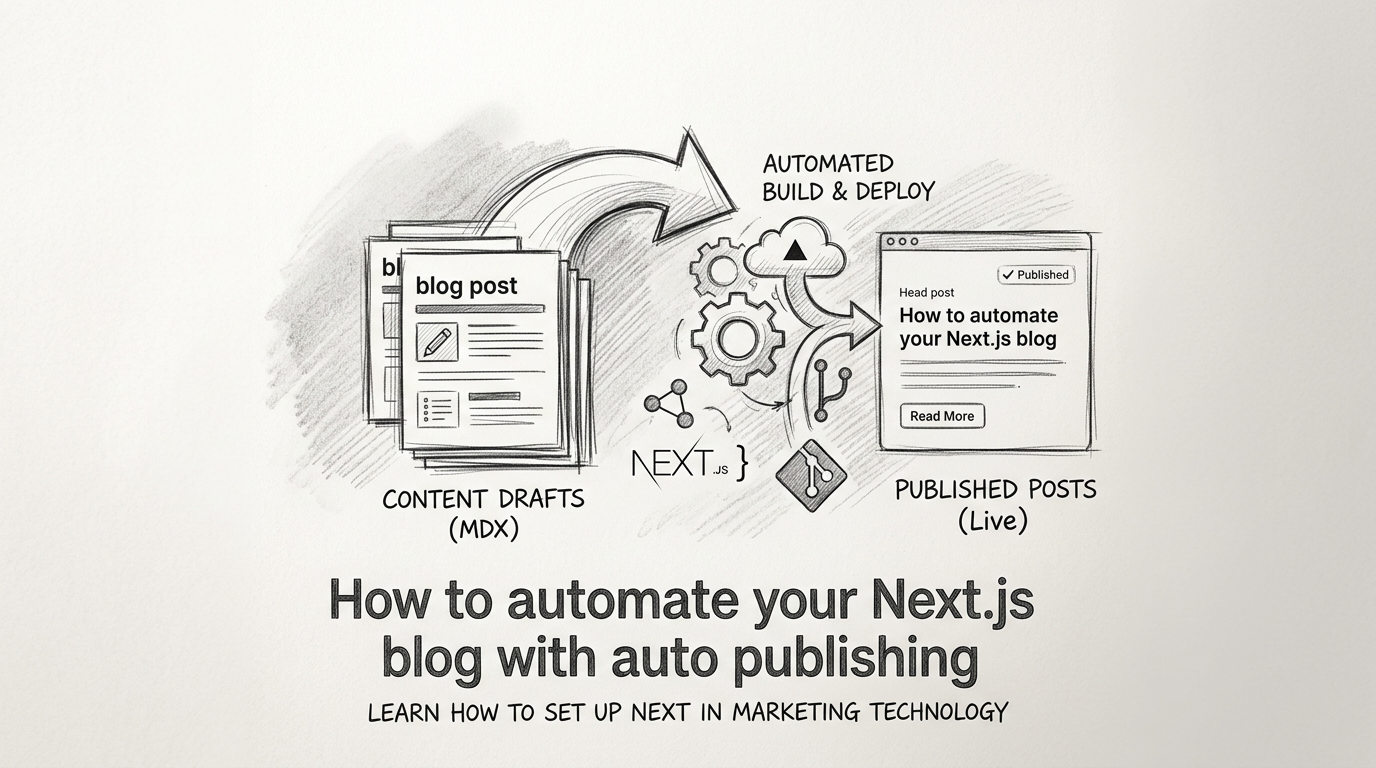 How to automate your Next.js blog with auto publishing