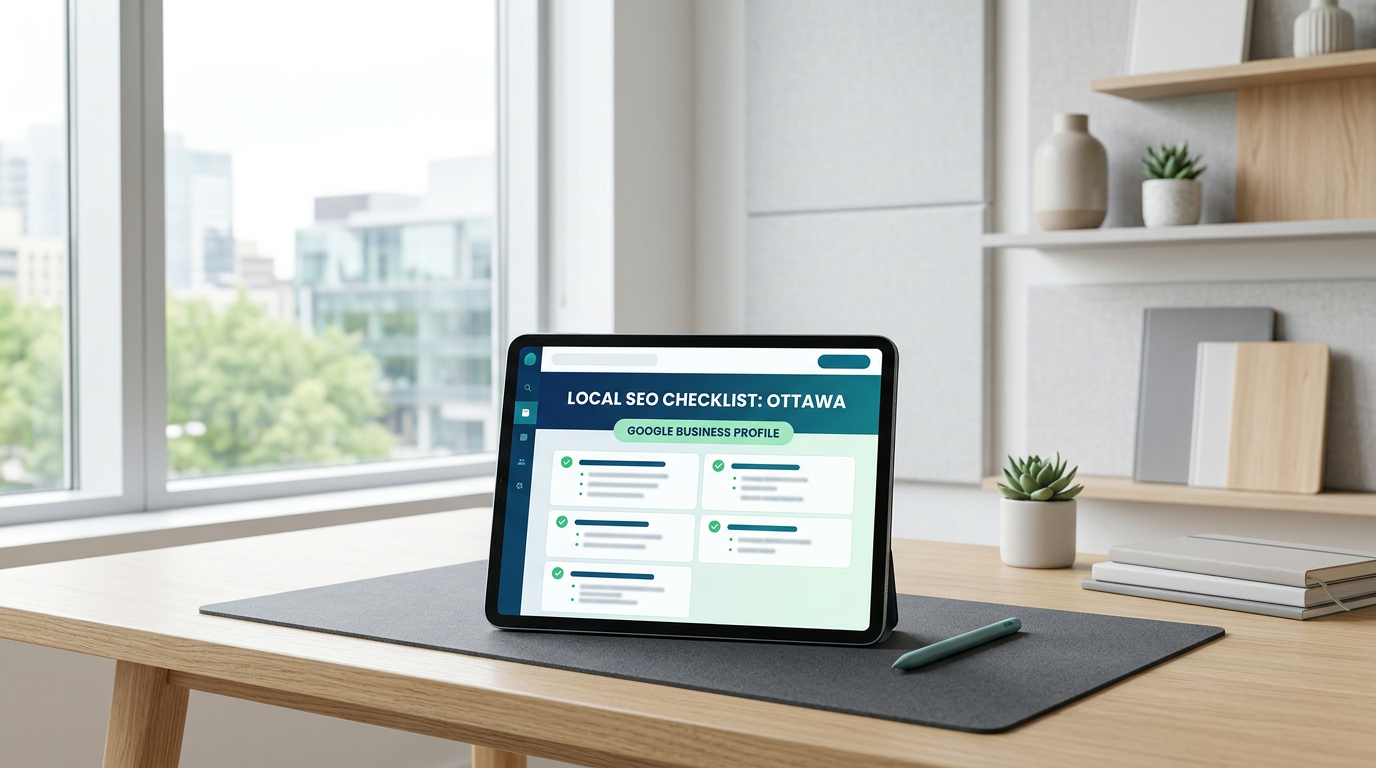 Checklist for Local SEO in Ottawa with Google Business